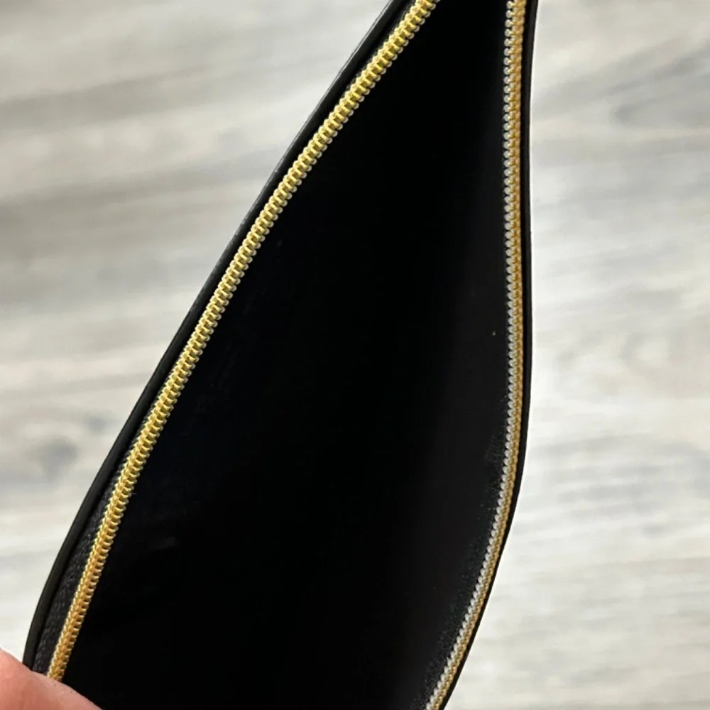 Stella McCartney Black Wallet/Makeup Case